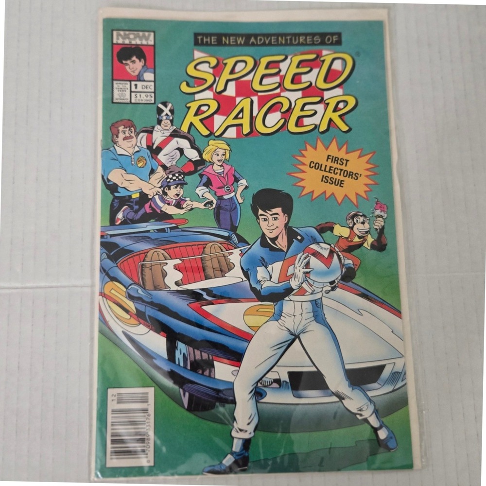 Vintage The New Adventures of Speed Racer 1 NOW Comics 1993 1st Issue USA Made